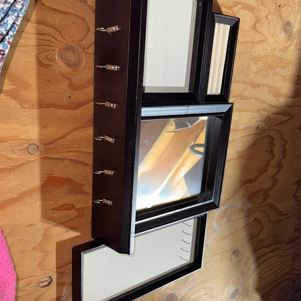 Black Multi-Frame Jewelry Organizer